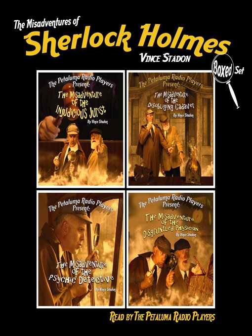 Cover image for The Misadventures of Sherlock Holmes, Boxed Set